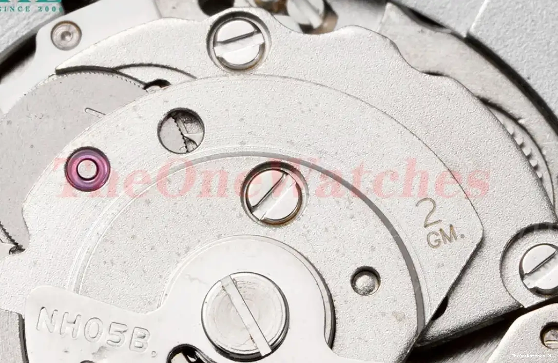 RG White AF Textured 33mm Bleu Dia LE Dial De Cartier NH05 Ballon 0511